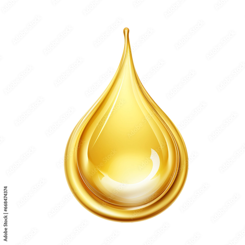 Oil drop isolated on a transparent background, Con of gold liquid drop like oil, Gasoline or vitamins from droplet, Serum droplet with air bubbles. Generative AI Oil drop isolated on a transparent background, Con of gold liquid drop like oil, Gasoline or vitamins from droplet, Serum droplet with air bubbles. Generative AI