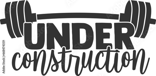 Under Construction - Gym Illustration