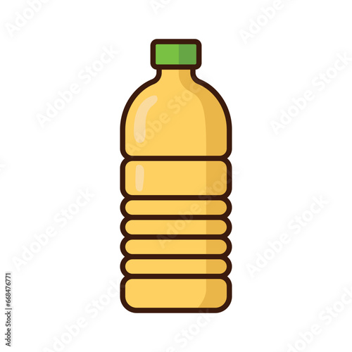 cooking oil icon vector design template simple and clean