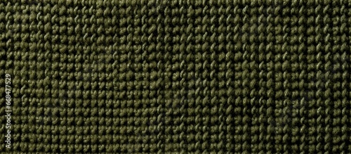 The texture of the loden knitwear on both sides