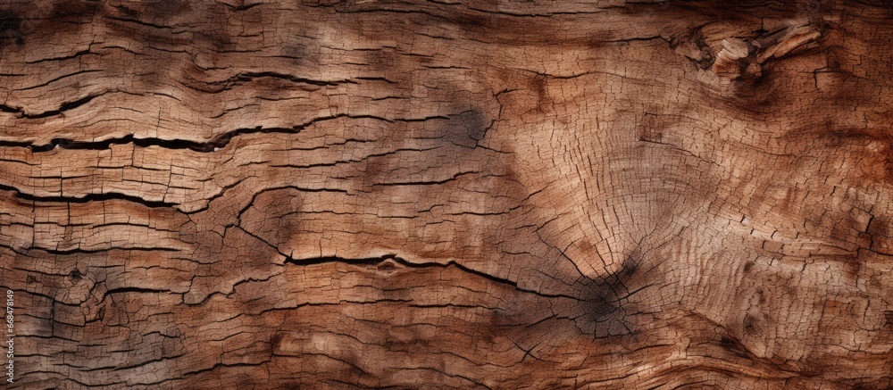 Texture of a large aged tree bark - obrazy, fototapety, plakaty 