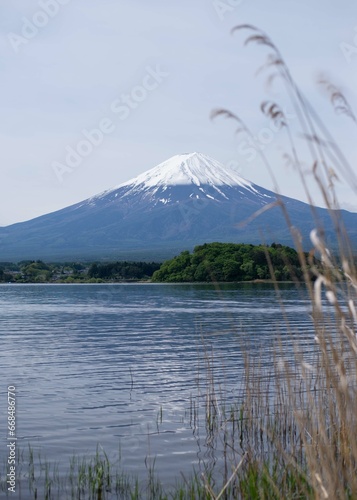 日本観光　富士山　山中湖サイクリング photo