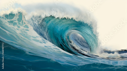 Illustration of the ultimate wave