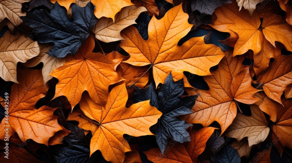 Autumn leaves background Autumn leaves background