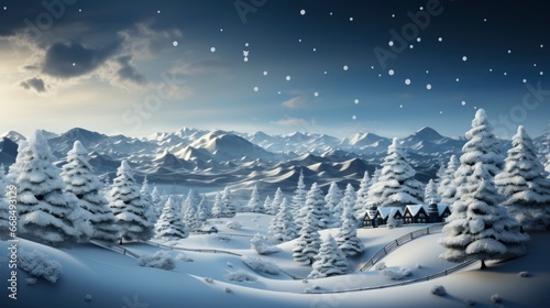 Merry Christmas Happy New Year Wish With Snow, Merry Christmas Background ,Hd Background © Pic Hub