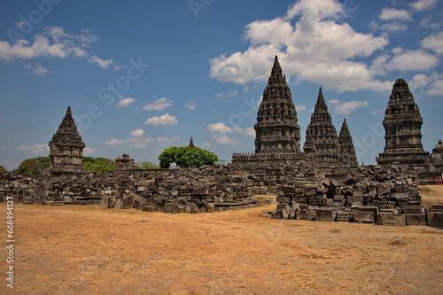 Prambanan temple - an ancient Hindu temple complex