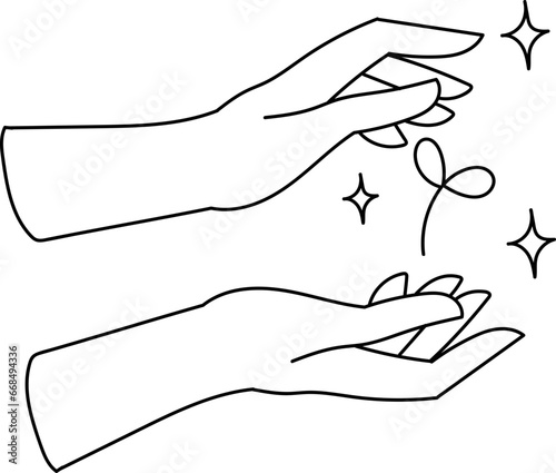 Hands Element Aesthetic