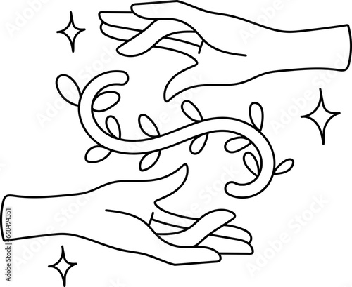 Hands Element Aesthetic