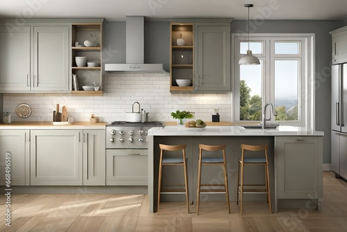 "Elegant Kitchen Interiors: Where Style Meets Function"