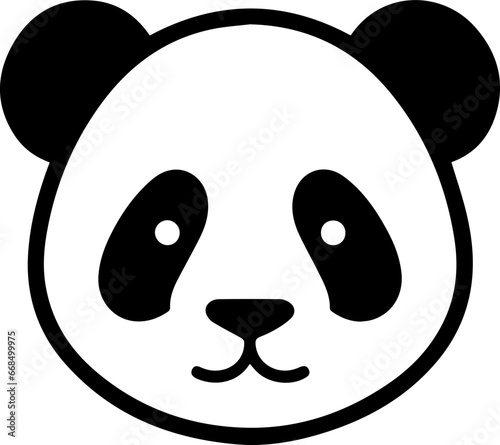 Panda logo icon