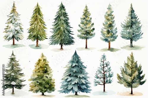 Clipart Christmas trees
