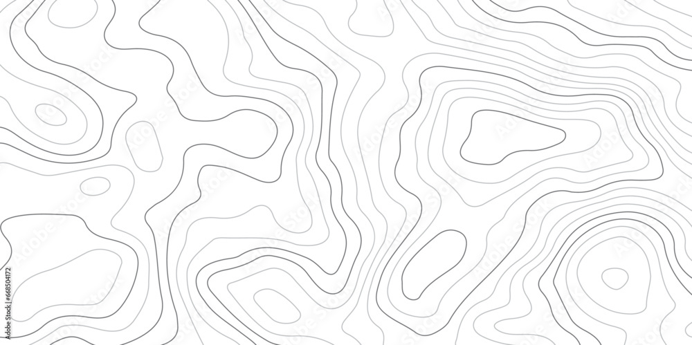 Abstract Topographic Contours Map Background Topography Lines And