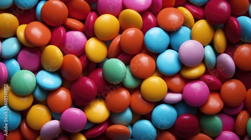 Colorful candies Background