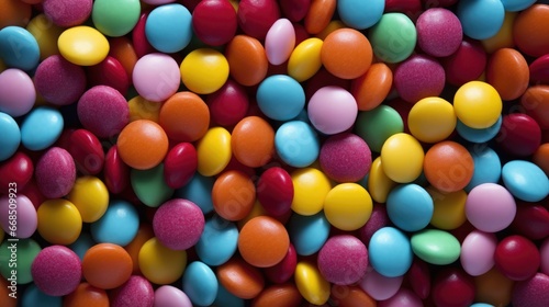 Colorful candies Background