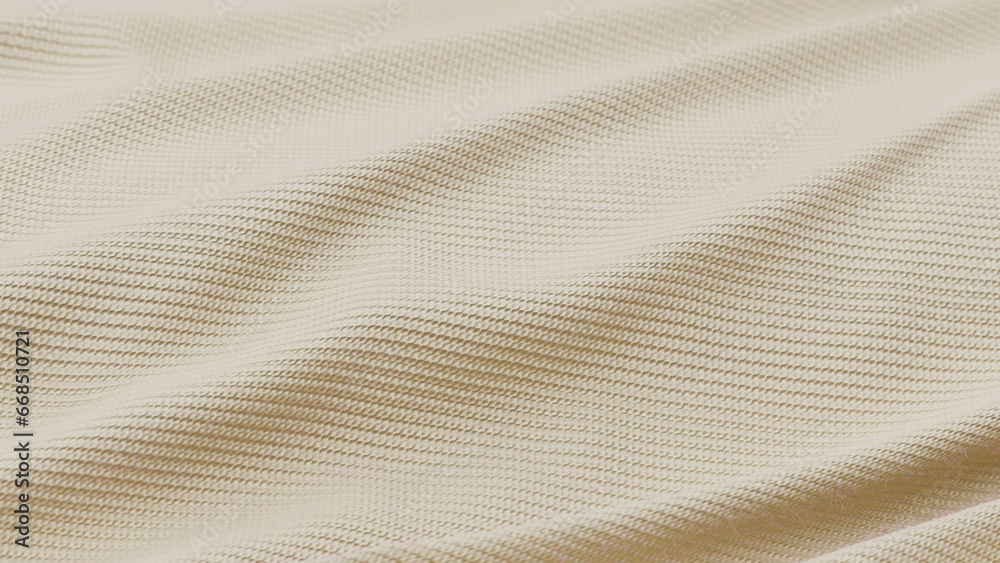 fabric beige color background 3D rendering fabric beige color background 3D rendering