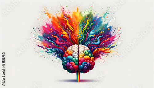 Brain Explosions to Express Inspiration and Ideas