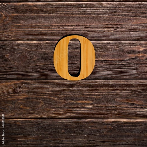 O latter wooden logo. 
It consists of one letter. It can be used as the first initial of any company 
or brand name. Therefore, it is designed in a unique and attractive way.
