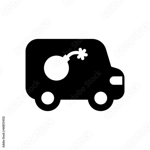 Car bomb icon