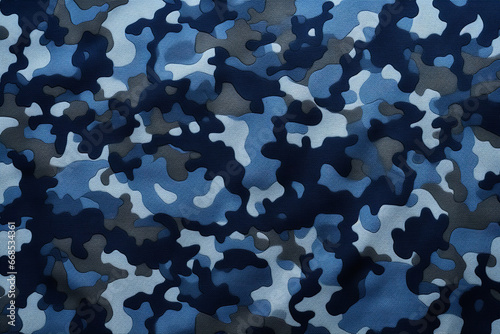 embroided blue camo pattern, high detail, clearly sharp and visible threads, linen, smooth homogeneous texture no shadows with clear sharp threads high detail realistic photo