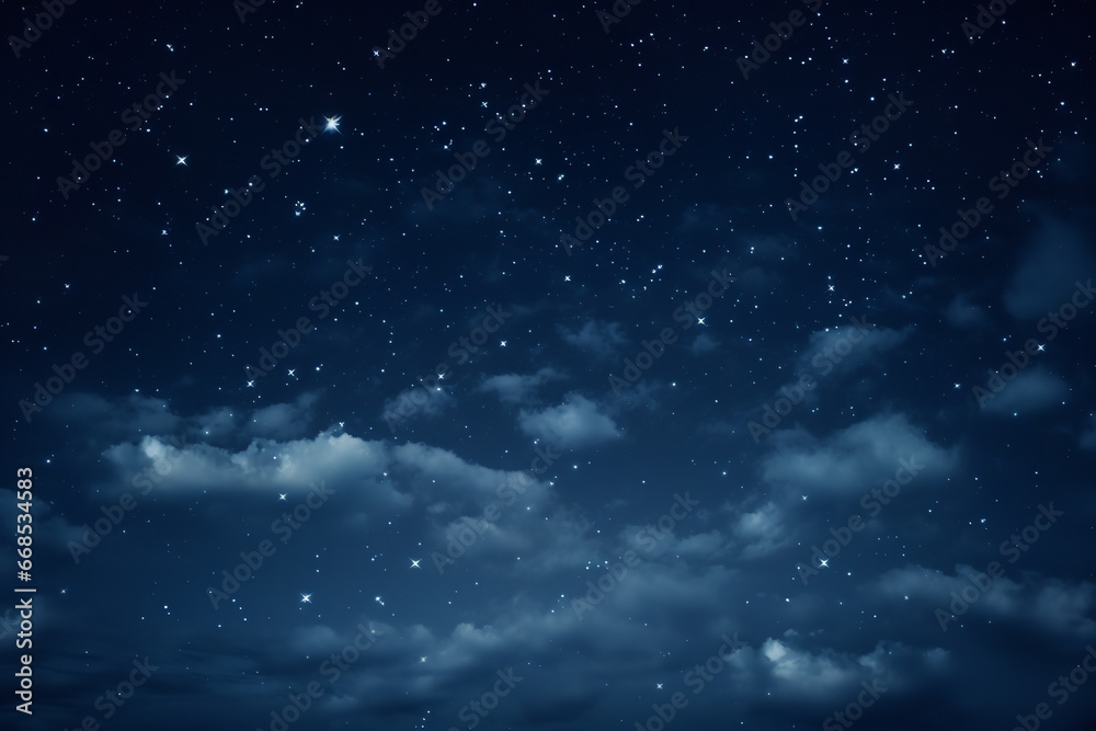Fototapeta premium night sky, seamless background