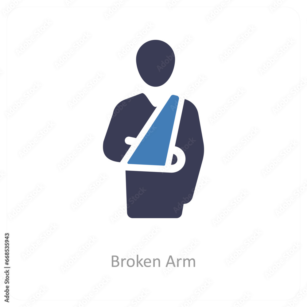 broken arm