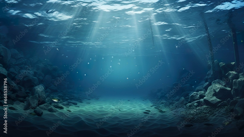 Fototapeta premium deep sea