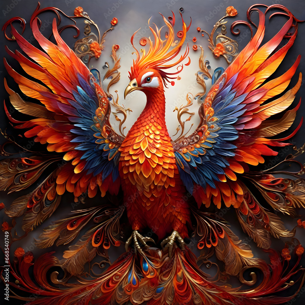 Obraz premium bird of paradise