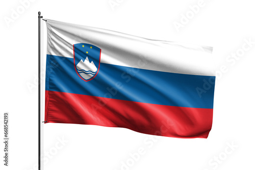 3d illustration flag of Slovenia. Slovenia flag waving isolated on white background with clipping path. flag frame with empty space for your text. Free Download 3d illustration flag of Slovenia. Slovenia flag waving isolated on white background with clipping path. flag frame with empty space for your text. - GFXLoad