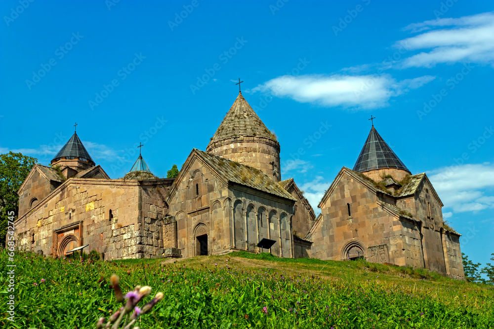 Goshavank Monastery was founded in 1188. It is located about 20 miles east of Dilijan,Armenia.