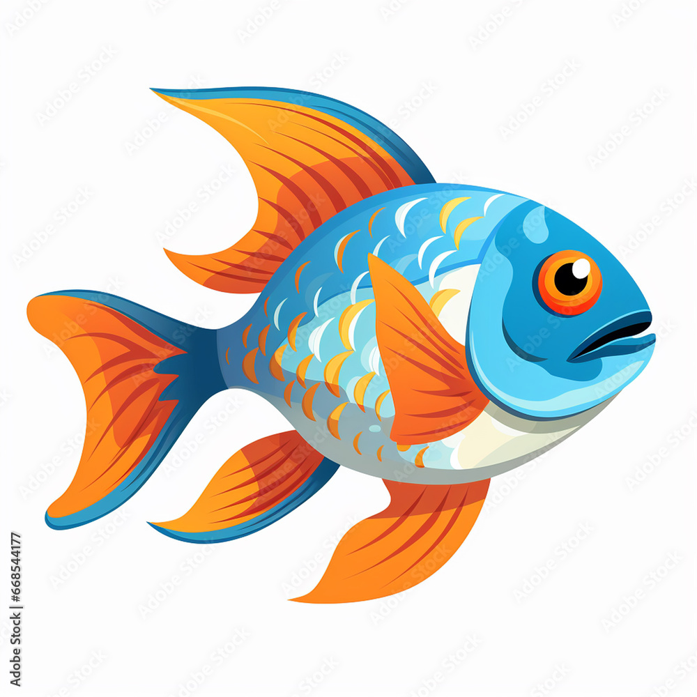Exotic Fish Art Aquatic Splendor Exotic Fish Art Aquatic Splendor