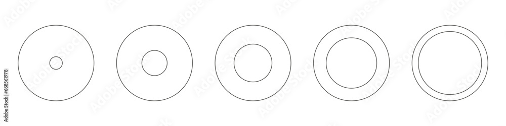 Coaching wheels, life round blanks. Diagrams infographic set. Circle graph line art. Chart icons. Outline donut charts. Geometric simple element. Vector illustration. Coaching wheels, life round blanks. Diagrams infographic set. Circle graph line art. Chart icons. Outline donut charts. Geometric simple element. Vector illustration.