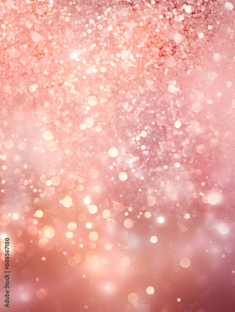 Soft pink abstract glitter and blurred lights background Soft pink abstract glitter and blurred lights background