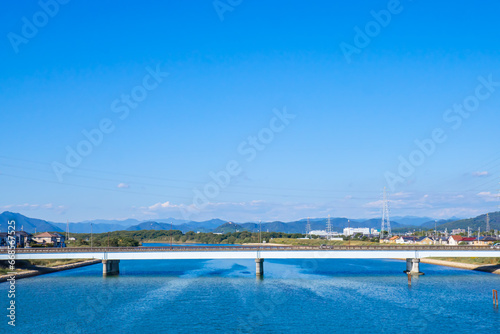 日本の河川風景