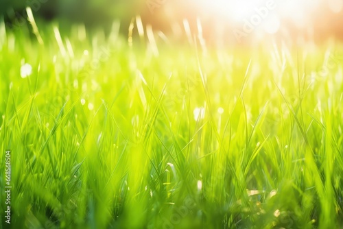 realistic green grass land photography a natural carpet