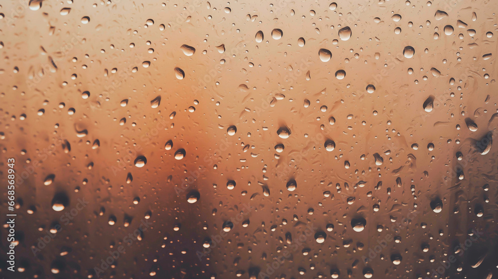 Droplets, rain or dew on a window or piece of glass. Texture for backgrounds. Shallow field of view. Droplets, rain or dew on a window or piece of glass. Texture for backgrounds. Shallow field of view.