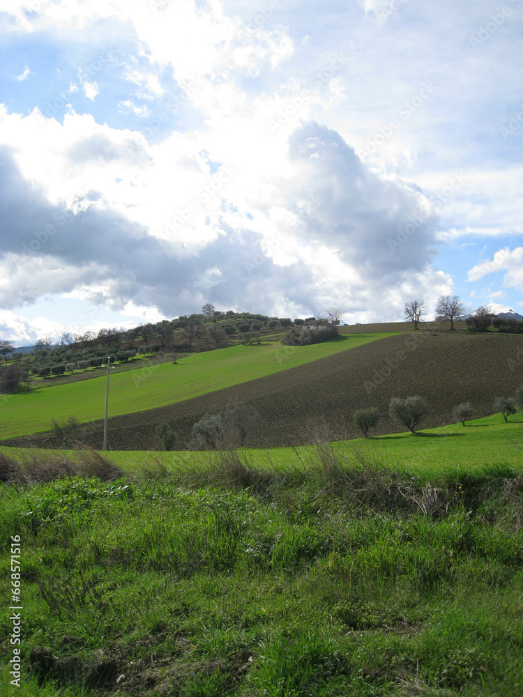 Obraz premium Monti gemelli mountains