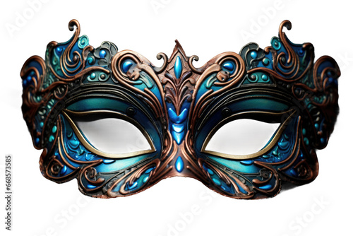 Detailed Eye Mask for Festive Celebrations Isolated On Transparent Background. © Cool Free Games