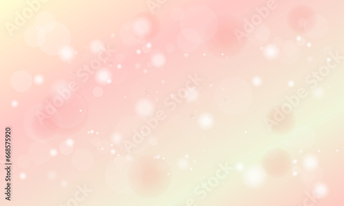 Vector abstract bokeh pastel gradient background