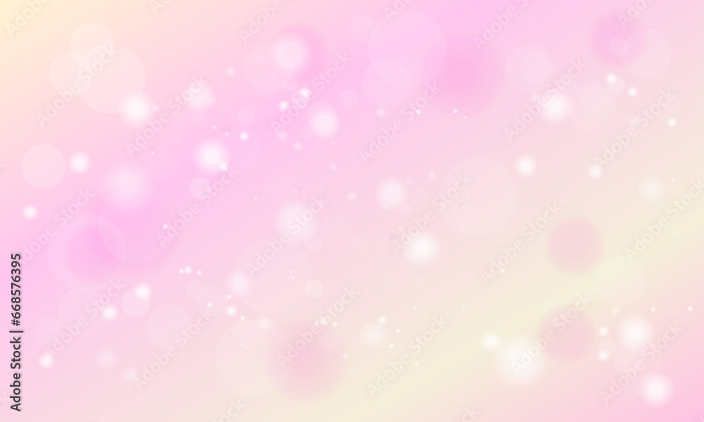 Vector abstract bokeh pastel gradient background