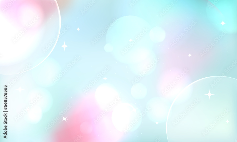 Vector bokeh lights background concept