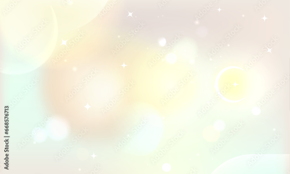 Naklejka premium Vector bokeh lights background concept