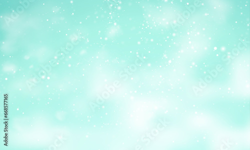 Vector elegant blue sparkle bokeh light background design