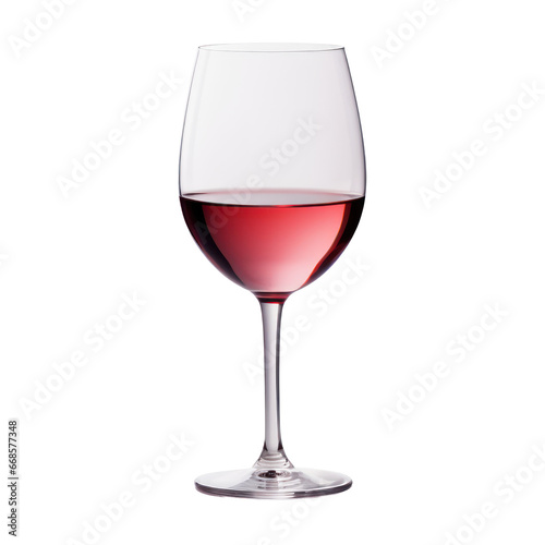 Wine glass isolated on transparent background,transparency 