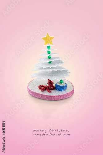 Merry Christmas to dear dad and mom