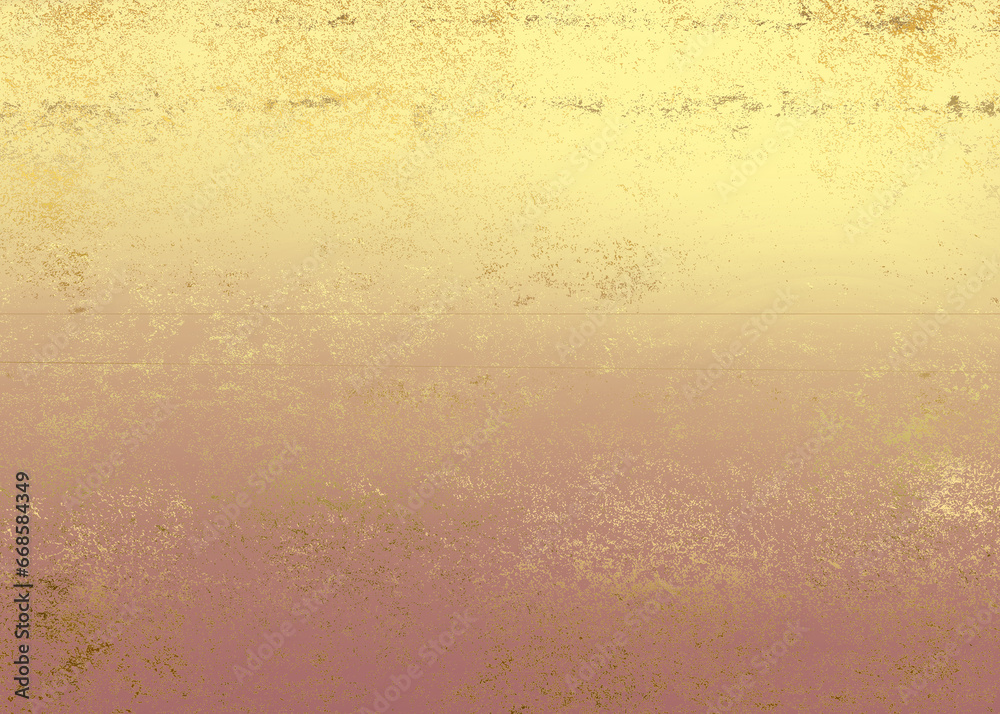 Golden Abstract decorative paper texture background for artwork - Illustration