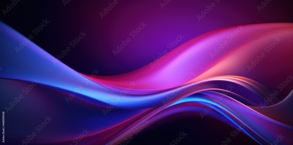 Fototapeta premium Digital Waves: Abstract Background with Smoky Patterns for Web and Wallpaper Design