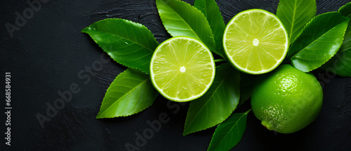 Lime fruits