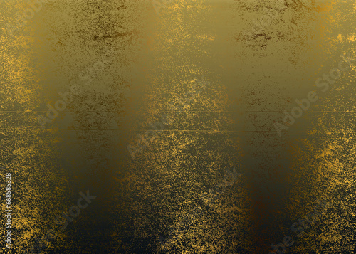 Obraz na płótnie Golden Abstract decorative paper texture background for artwork - Illustration w salonie