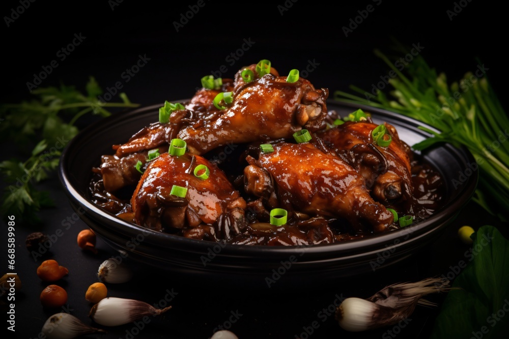 A delicious chicken dish A delicious chicken dish
