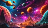 Subconscious Universe Colorful and Realistic (JPG 300Dpi 12000x7200)